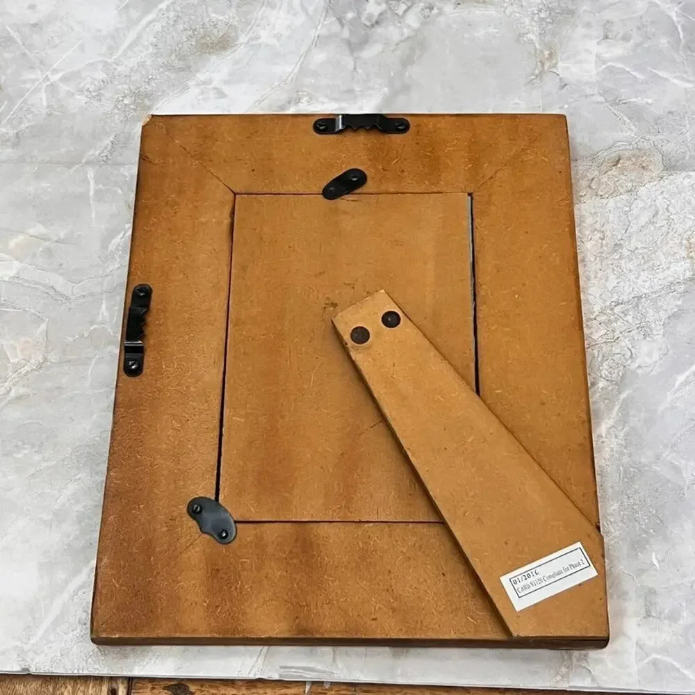 Handmade Bone Inlay Picture Frame 4 x 6